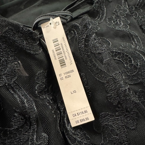 Boho Floral Embroidery Halter Slip VICTORIA'S SECRET - Picture 4 of 4